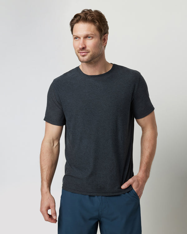 Strato Tech Tee | Charcoal Heather