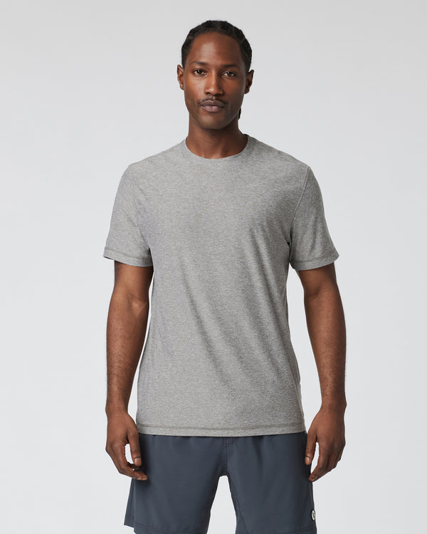 Strato Tech Tee | Heather Grey