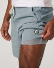 Kore Short Lined 7" | Light Cloud